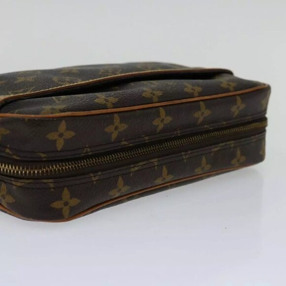 LOUIS VUITTON Monogram Compiegne 23 Clutch Bag M51847 LV Auth - Picture 14 of 16